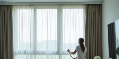 Delicate sheer drape cleaning koonawarra-nsw Matty Curtain Cleaning